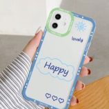 Letter Graphic Phone Case
