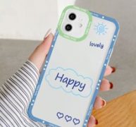 Letter Graphic Phone Case