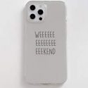 Letter Graphic Phone Case