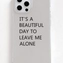 Letter Graphic Phone Case