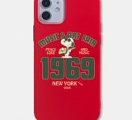 Letter Graphic Phone Case