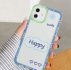 Letter Graphic Phone Case