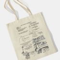 Letter Graphic Shopper Bag