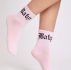 Letter Graphic Socks