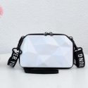 Letter Graphic Strap Crossbody Bag