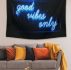 Letter Graphic Tapestry