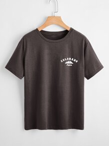 Letter Graphic Tee