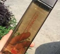 Letter Graphic Water Bottle