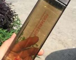 Letter Graphic Water Bottle