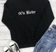 Letter Print Sweatshirt