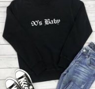 Letter Print Sweatshirt