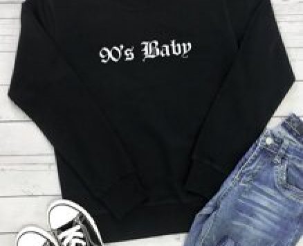 Letter Print Sweatshirt