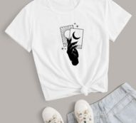 Letter Sun & Moon Graphic Tee