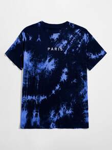 Letter Tie Dye Tee