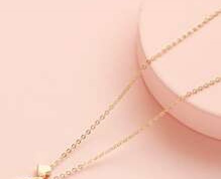 Letter & Heart Charm Necklace