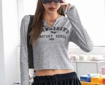 Letter & Horse Print Tee