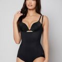 Lightly Shaping No Show Comfortable Shapewear Teddy Bodysuit