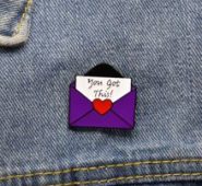 Love Envelope Brooch
