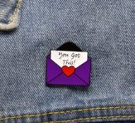 Love Envelope Brooch