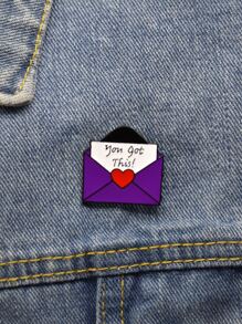 Love Envelope Brooch