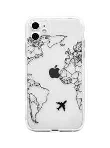 Map Print iPhone Case