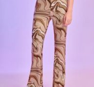 Marble Print Pants