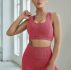 Medium Support Honeycomb Textured Sports Bra