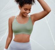 Medium Support Seamless Backless Sports Bra