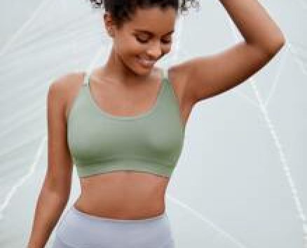 Medium Support Seamless Backless Sports Bra