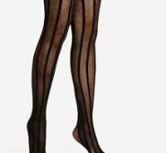 Mesh Design Garter Socks