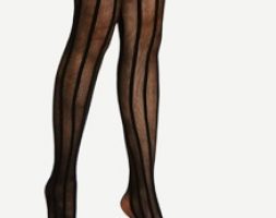 Mesh Design Garter Socks