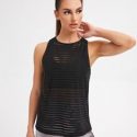 Mesh Insert Sports Tank Top