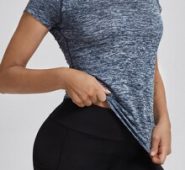 Mesh Insert Sports Tee