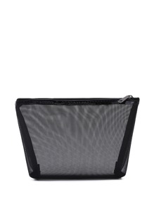 Mesh Zipper Makeup Bag