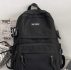 Minimalist Buckle Decor Functional Backpack
