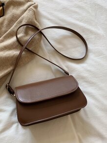 Minimalist Flap Crossbody Bag