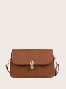 Minimalist Flap Crossbody Bag