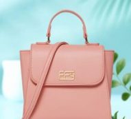 Minimalist Flap Satchel Bag