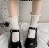 Minimalist Flatform Mary Janes