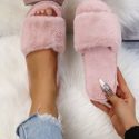 Minimalist Fluffy Home Slippers