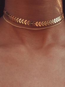 Minimalist Layered Chain Necklace