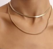 Minimalist Layered Chain Necklace
