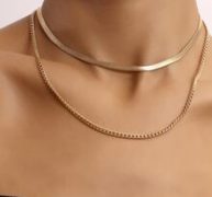 Minimalist Layered Chain Necklace