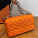 Minimalist Quilted Flap Square Bag