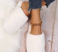 Minimalist Round Toe Home Slippers