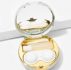 Mirror Detail Round Contact Lens Case Set 5pack