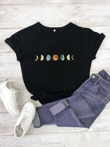 Moon Graphic Tee