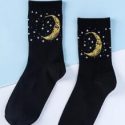 Moon Pattern Socks