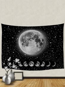 Moon Print Tapestry