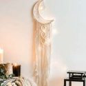 Moon Shaped Tassel Wall Decor